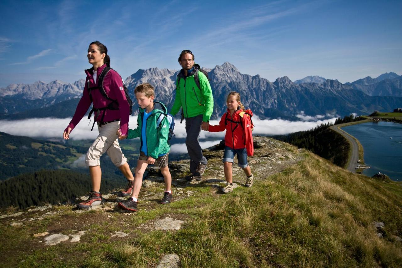 Ferienwohnung Stoeckl Leogang Esterno foto