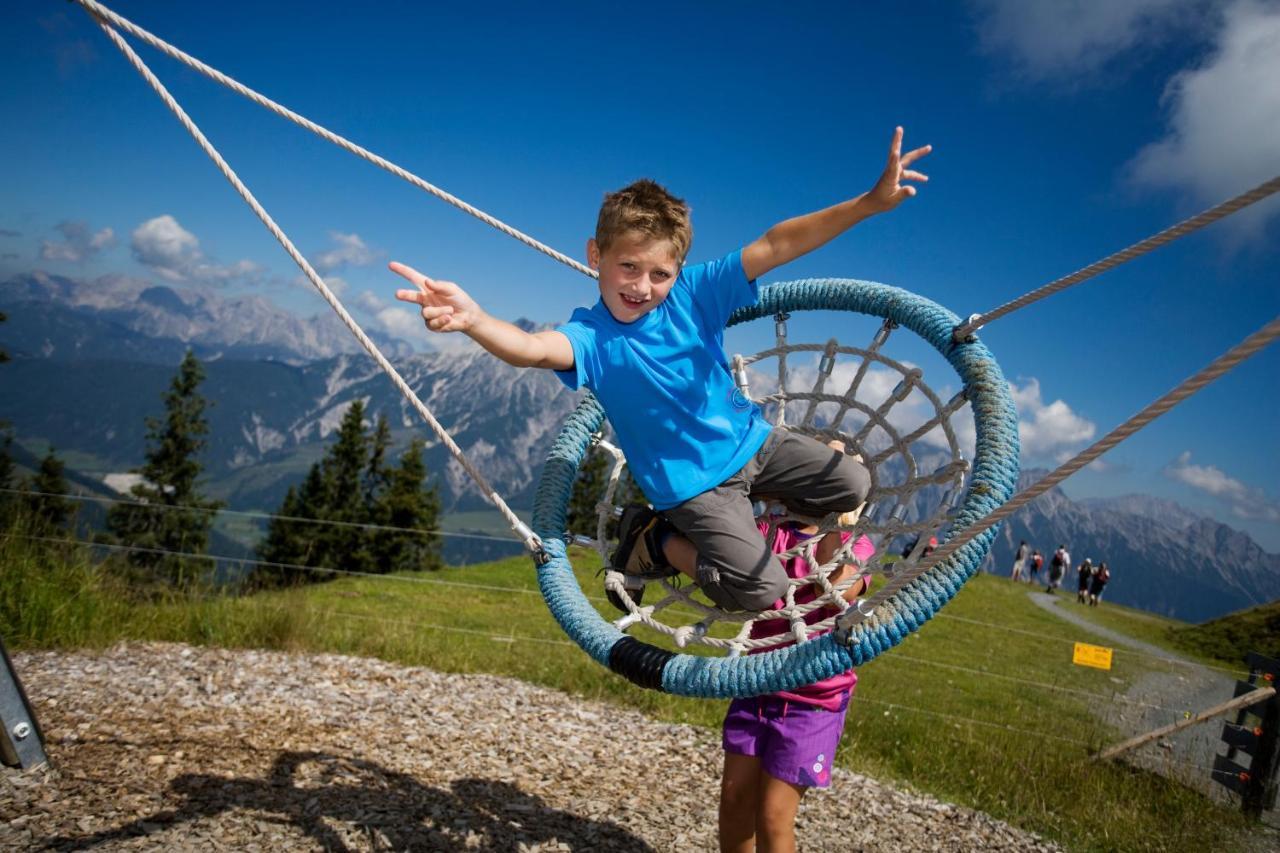 Ferienwohnung Stoeckl Leogang Esterno foto