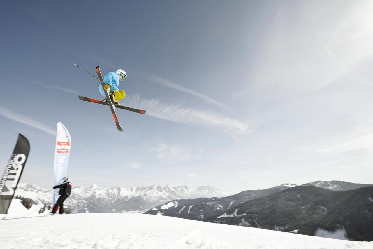 Ferienwohnung Stoeckl Leogang Esterno foto